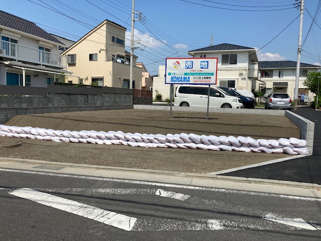 南湖4丁目東南角地新規物件です