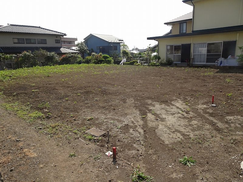 寒川町岡田3丁目 建築条件なし売地 現地写真