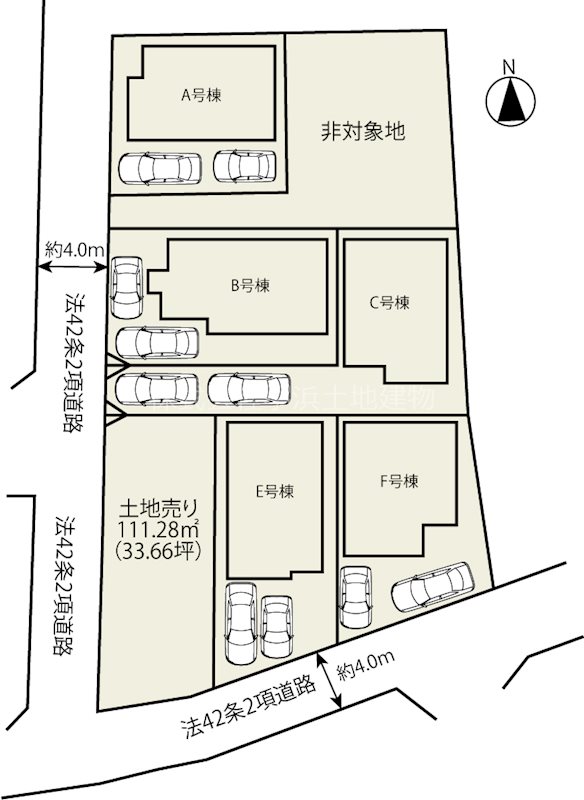 茅ヶ崎市室田１丁目 新築戸建 区画図