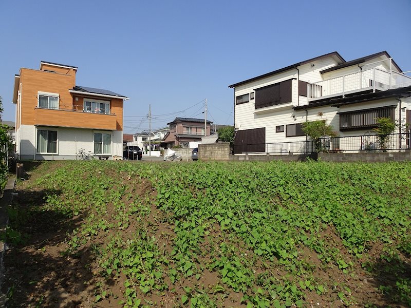 寒川町岡田3丁目　建築条件なし売地 現地写真