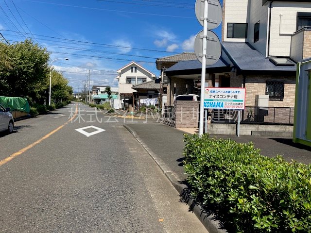 【売地】茅ヶ崎市堤　売土地 現地写真（前面道路含む現地写真）
