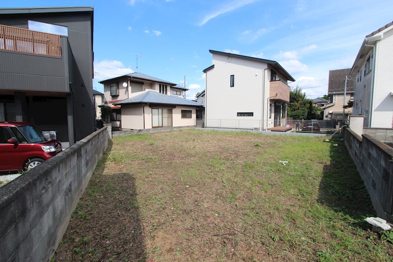 【建築条件なし】茅ヶ崎市下町屋２丁目売地 現地写真