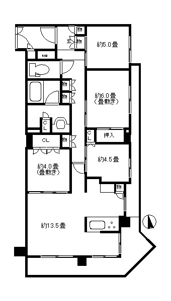 パークホームズ湘南茅ヶ崎海岸 間取図・土地図